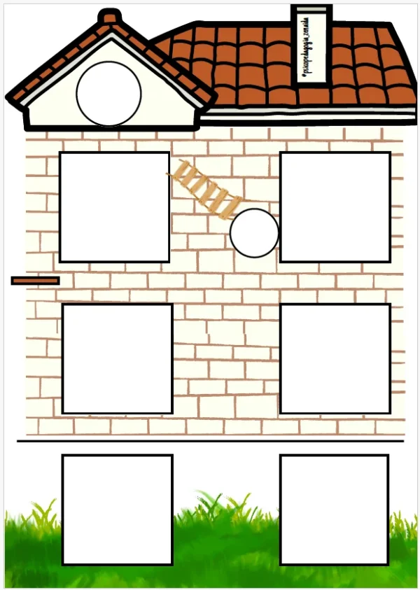 Casita restas con llevadas
