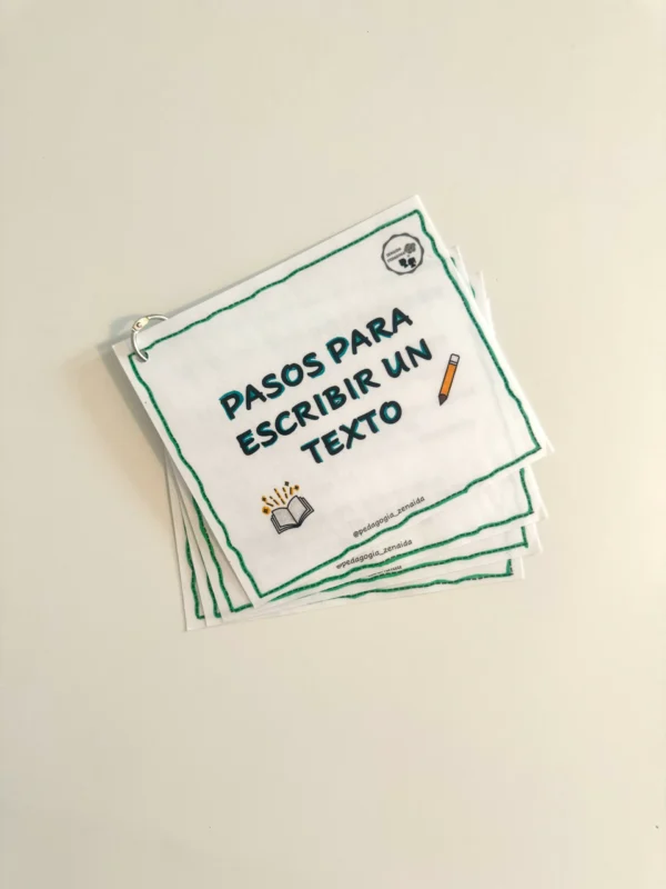 Pasos para escribir un texto