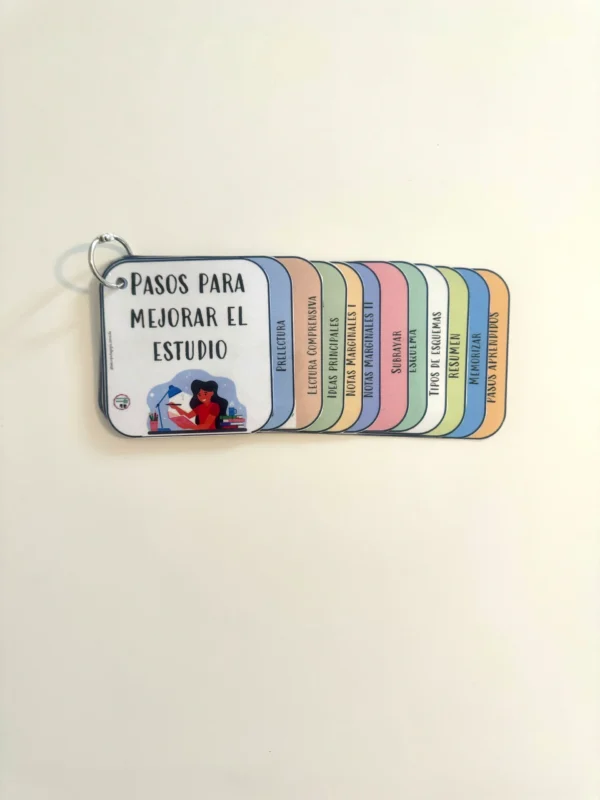 Pasos para mejorar el estudio